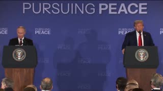 Trump and Putin News Conference Post Alaska Summit