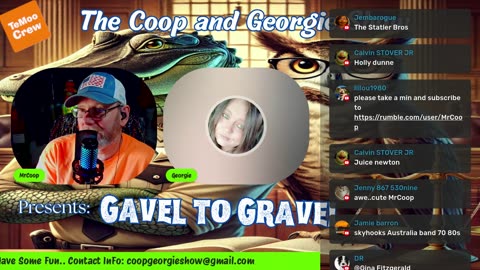 Tuesday Gavel To Gravel With MrCoop And Georgie @GeorgieslifeUnfiltered @veterannation1