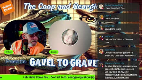 Tuesday Gavel To Gravel With MrCoop And Georgie @GeorgieslifeUnfiltered @veterannation1