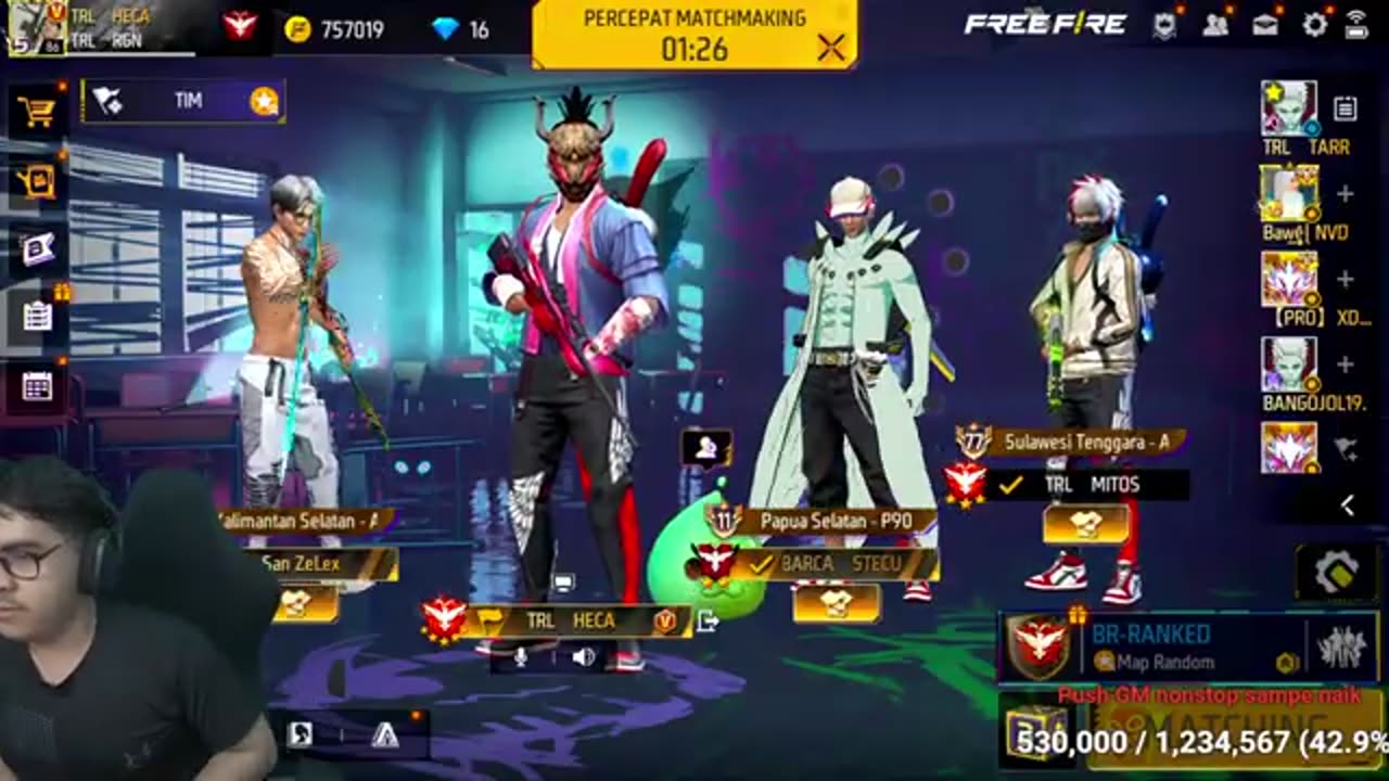 The fun of playing Garena Free Fire Ep232