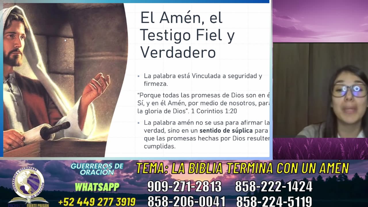 Tema: La biblia termina con un amén