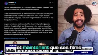 MAGA IS THE NEW WOKE - Sydney Sweeney SE PLANTE ET RETOURNE SA VESTE