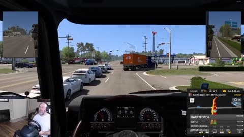 Hauling a cotton harvester from Houston Texas to Little Rock, Arkansas