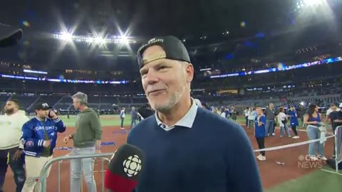 WATCH LIVE | Go inside the Jays' locker room as team celebrates Game 7 win