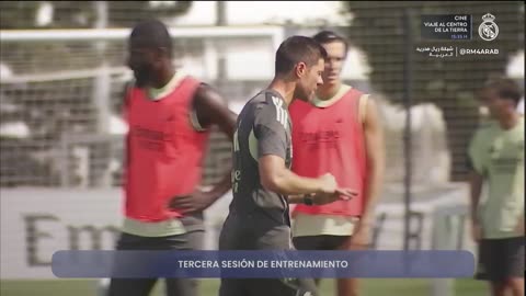 Summary of Real Madrid's training for the (third) day, complete.