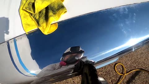 Traveling to Muscle Shoals Alabama to Polish the Brightwork on a Cessna Citation