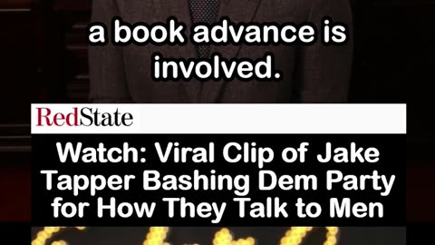 CNN's Jake Tapper Bashes Dem Party for How They Talk to Men