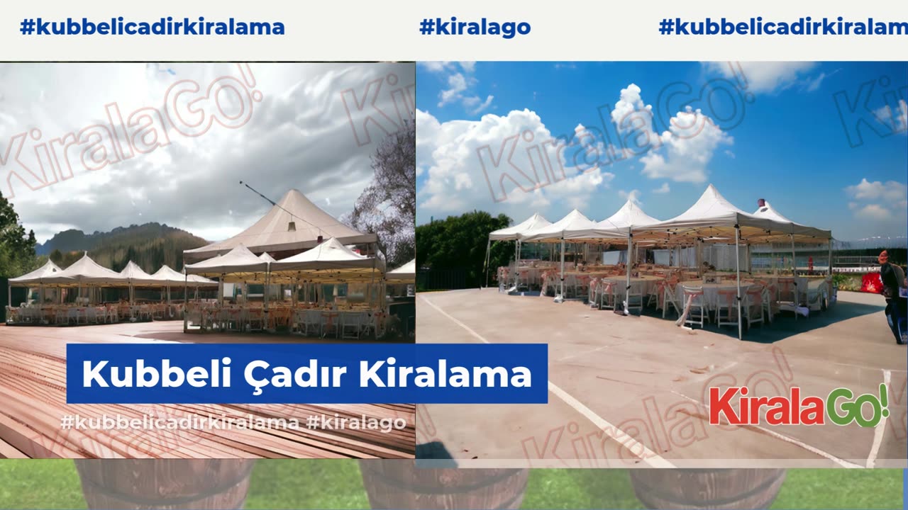 Kubbeli cadir Kiralama