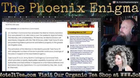 TPE Live - 6-9-25 - L.A. burns - The NWO Marches Forward