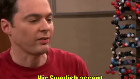 Sheldon: His Swedish accent was... | The Big Bang Theory #tbbt