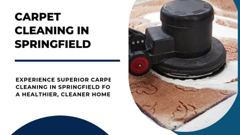 Experience Superior Carpet Cleaning in Springfield for a Healthier, Cleaner Home