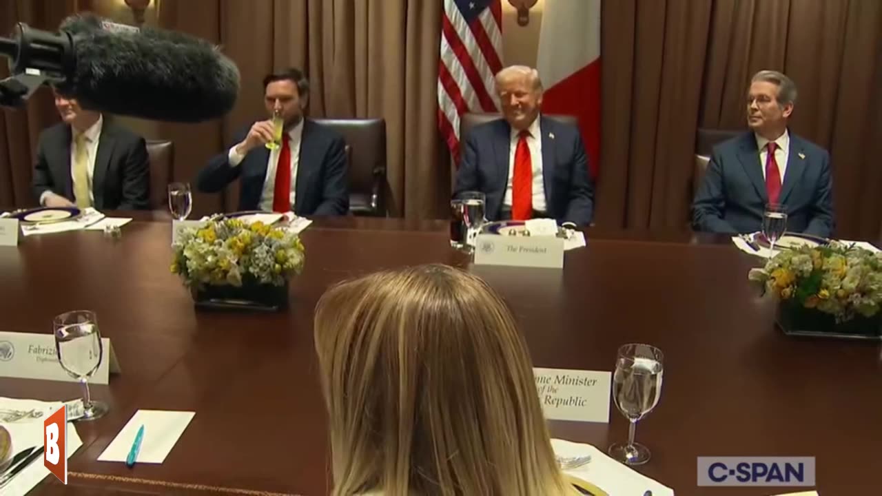 MOMENTS AGO: President Trump Meets with Italian PM Giorgia Meloni...