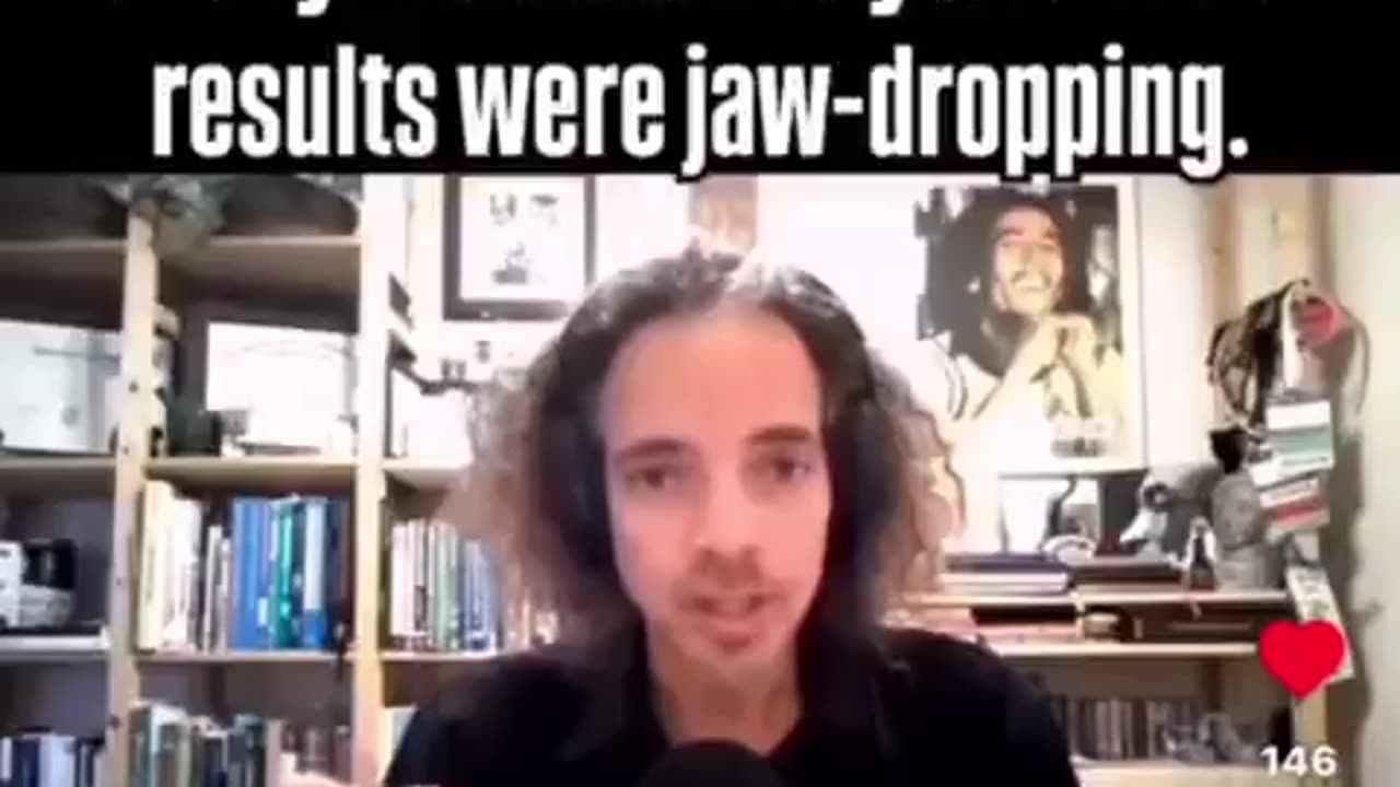 HE TESTED HIS SWEAT AFTER A HEAVY CHEMTRAIL DAY...& THE RESULTS WERE JAW-DROPPING