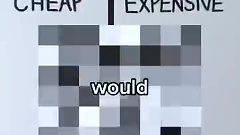 Shocking: Drawing, But Cheap VS Expensive… (#shorts)