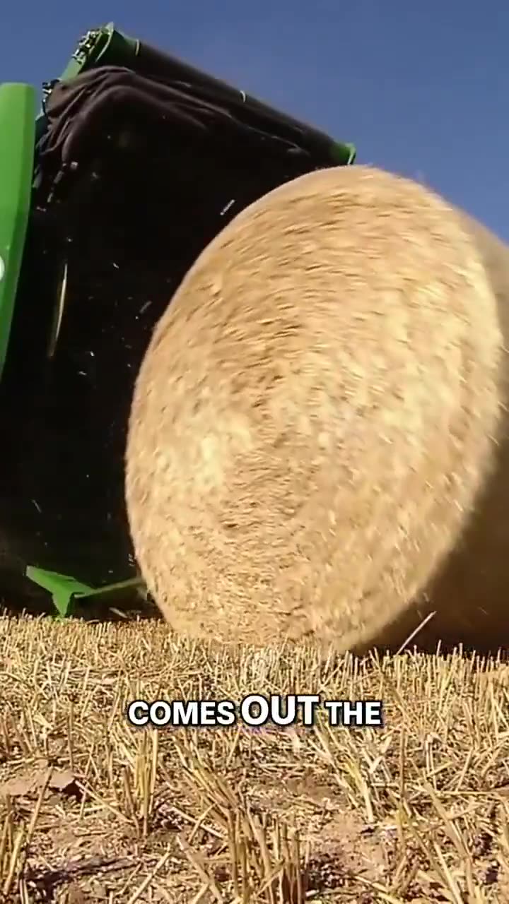How a hay bales works