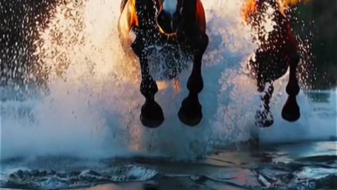 RACE OF FURY: Wild Horses Battle in the Heart of the Wilderness!