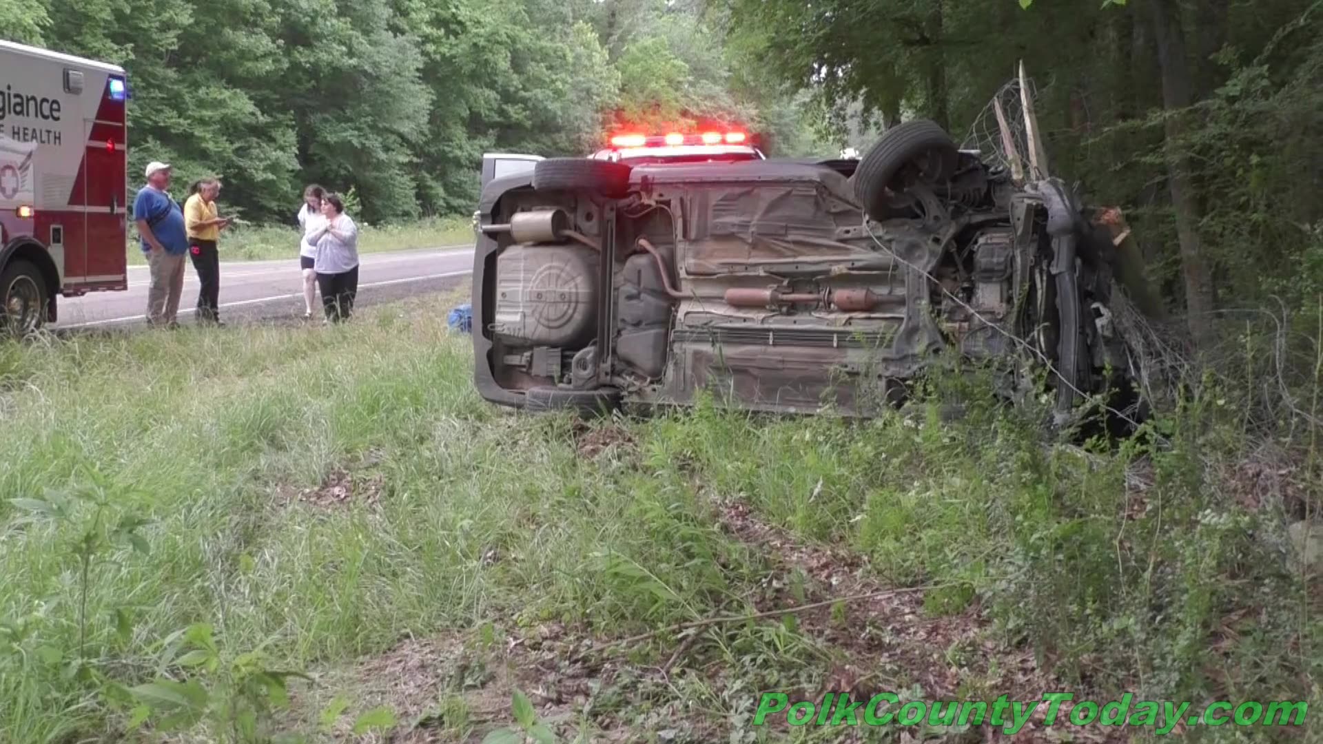 DRIVER SLAMS INTO TREE, CAMP RUBY TEXAS, 05/11/25...