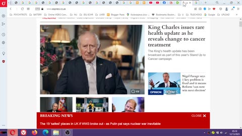 CHARLES REFERRED TO ME AS CANCER King Charles reveals change to his cancer treatment