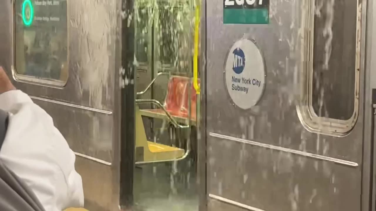 Train Transfer Comes With a Free Shower