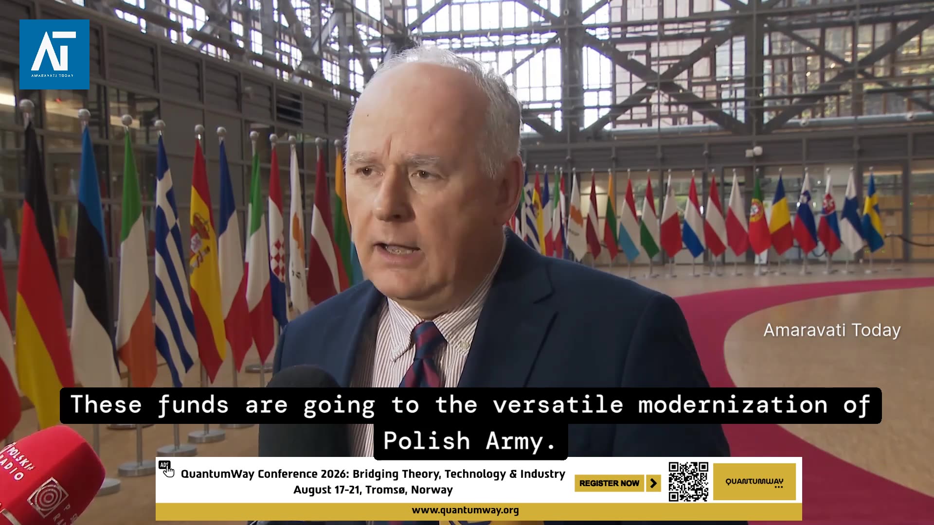 Poland’s Defence Secretary Paweł Zalewski Speaks at EU Defence Meet in Brussels | Amaravati Today