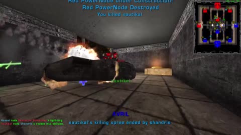 UT2004 Onslaught Online : Tyrant-{KL}-BigAl-Anon-V6 2026/01/09 clip 2 destruction of a tank