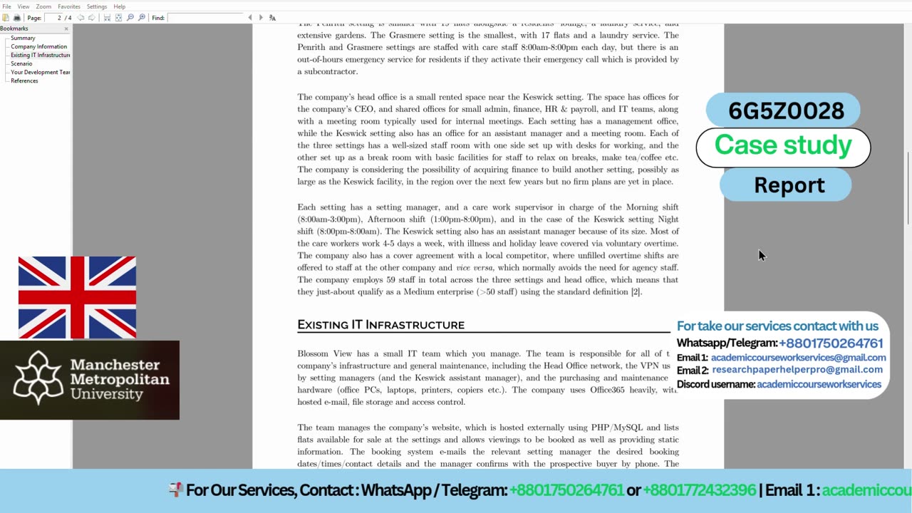 Student Work (Case Study) | 6G5Z0028 Case Study Report Software Development Processes | MMU UK