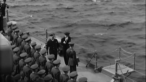 ADM. STARK, lst LOR... - ADM. STARK, lst LORD ALEXANDER & OTHERS VISIT USS SOUTH DAKO - 428-npc-1902