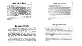 1938 Der Sturmer - Japan Fights against Communism and the Usual Suspects Reject Christ