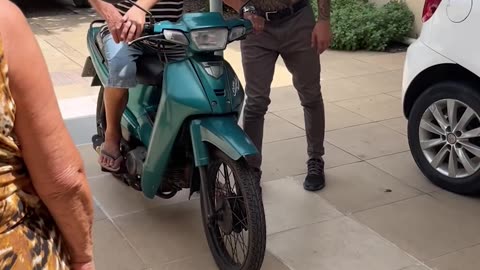 Bad Throttle Control Shoots Scooter Forward