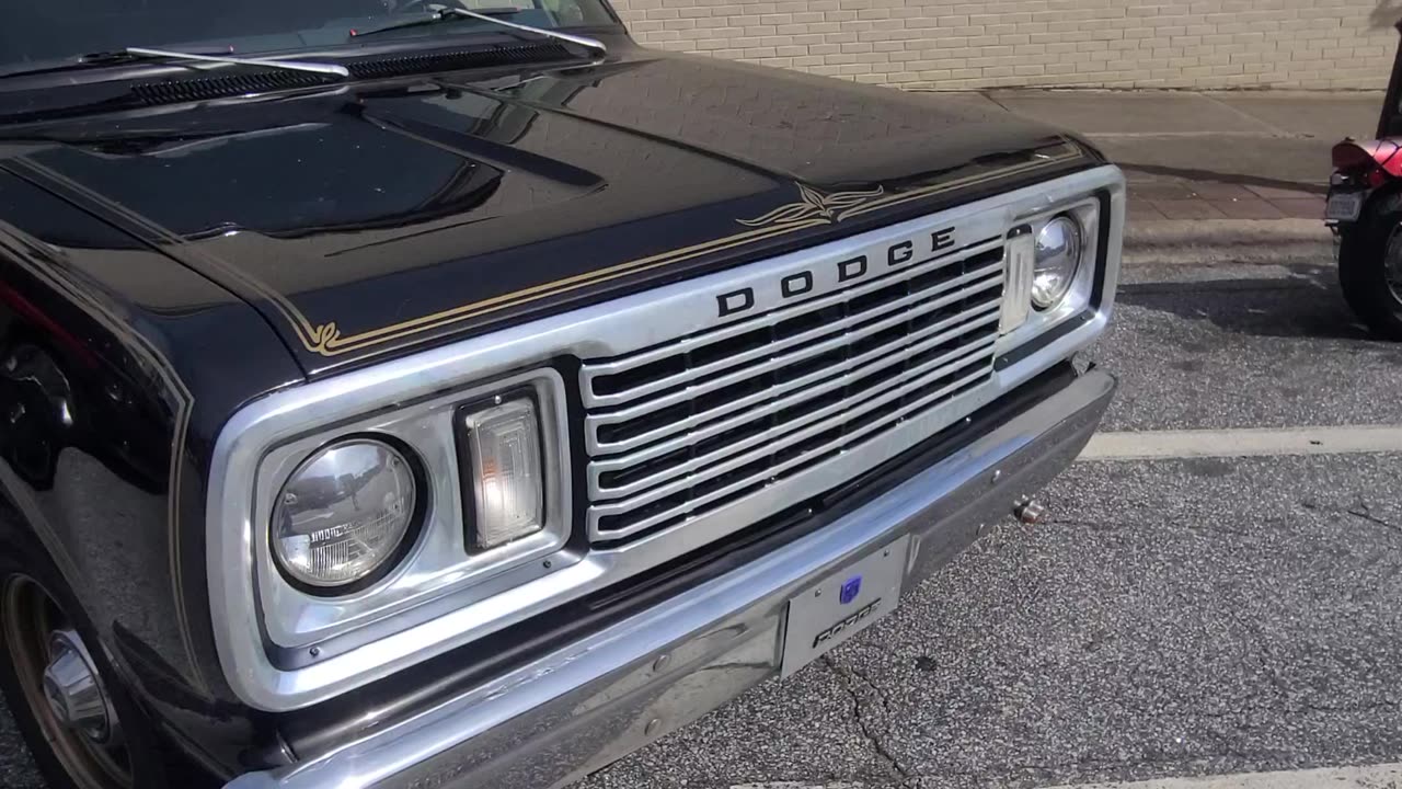 Dodge Warlock at a local cruise in