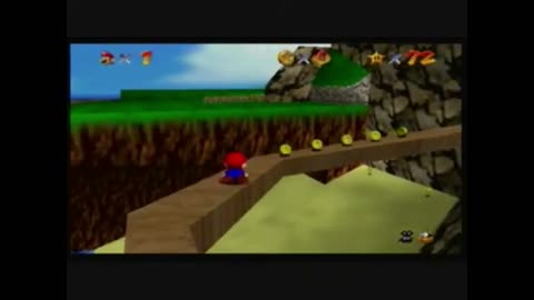 Super Mario 64 - Tiny Huge Island - Wiggler's Red Coins