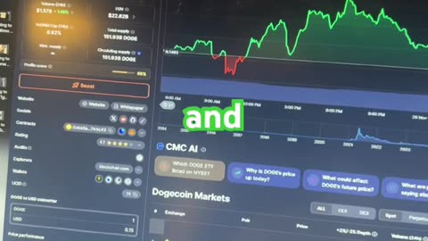 Dogecoin price prediction #fyp