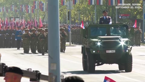 Sept. 20, 2025: Serbia's Uber-Masculine Military Parade o/