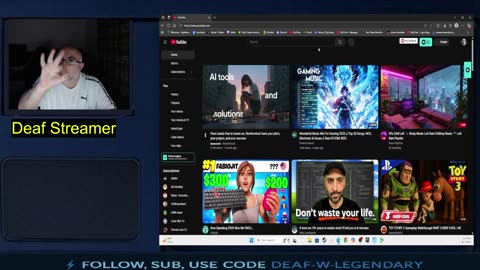 🔥Deaf Streamer🔥