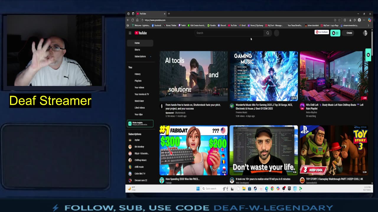 🔥Deaf Streamer🔥
