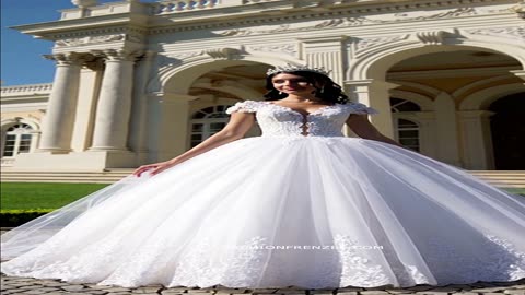 princess bridal dress That Twirls Like Cinderella's Ballgown 💃 #FairytaleBride