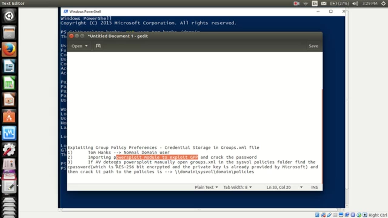 Exploiting GPP - Credential Storage in Groups.xml File.mp4