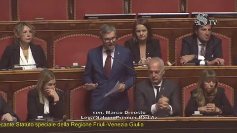 Marco Dreosto Intervento legge possibilità di votare direttamente per le proprie province 21-01-2026