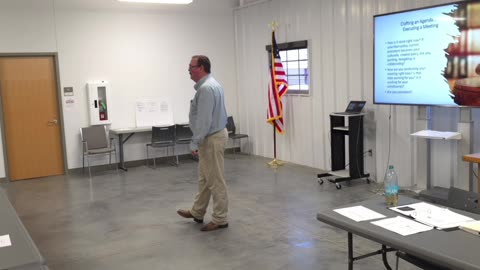 Portion of the OSU Fair Board Training- *due to technical difficulties only a portion was recorded*