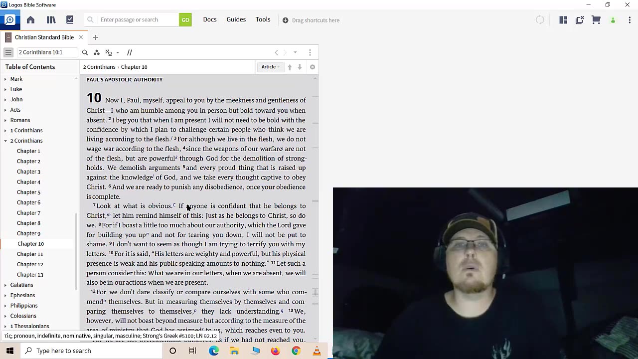 developing strongholds in our life [The Bride of Christ]