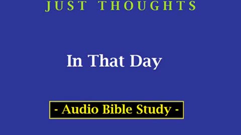 Just Thoughts - In That Day (2012) Retro
