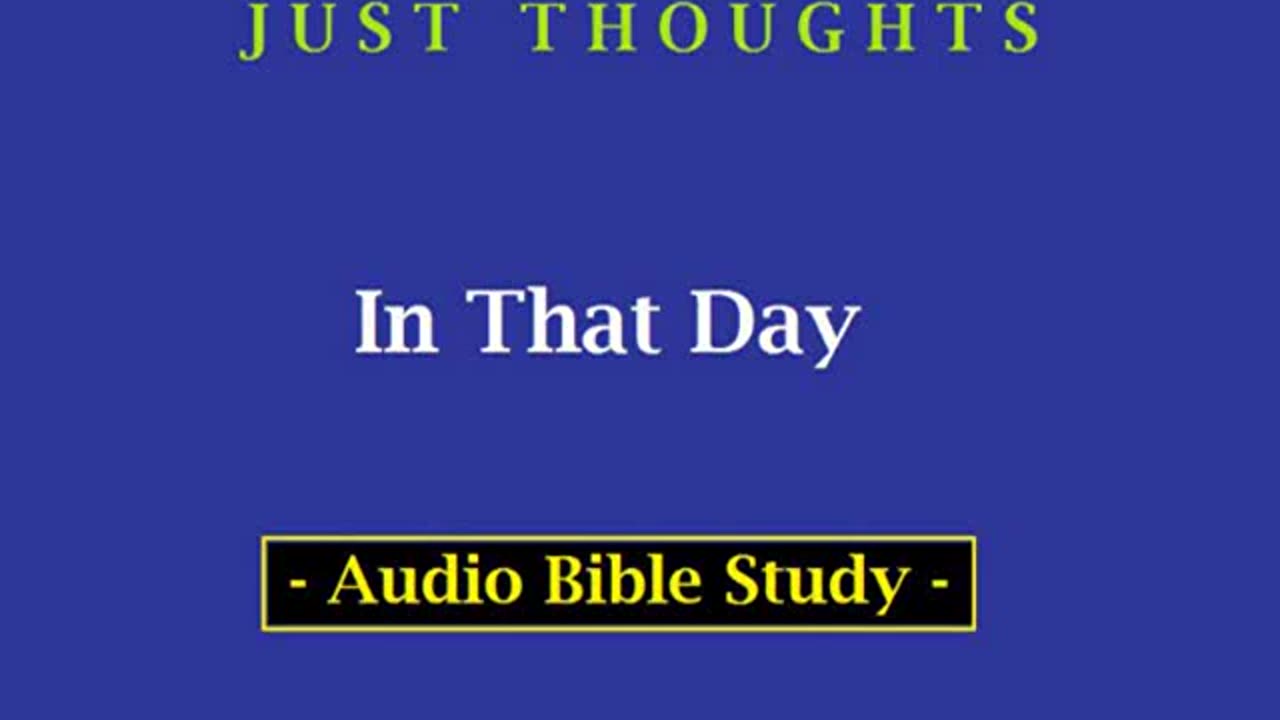 Just Thoughts - In That Day (2012) Retro