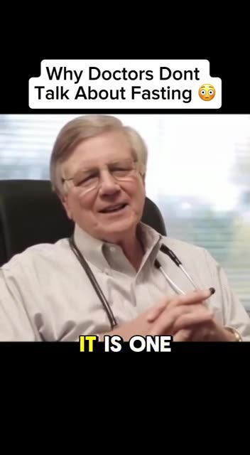 Have you ever wondered why your doctor does NOT tell you to fast?