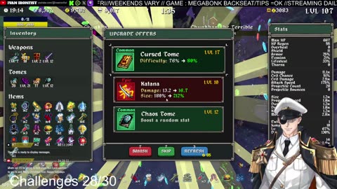 Megabonk | LAST 2 challenges to 100% | Roberto (New Character) #megabonk #vampiresurvivors