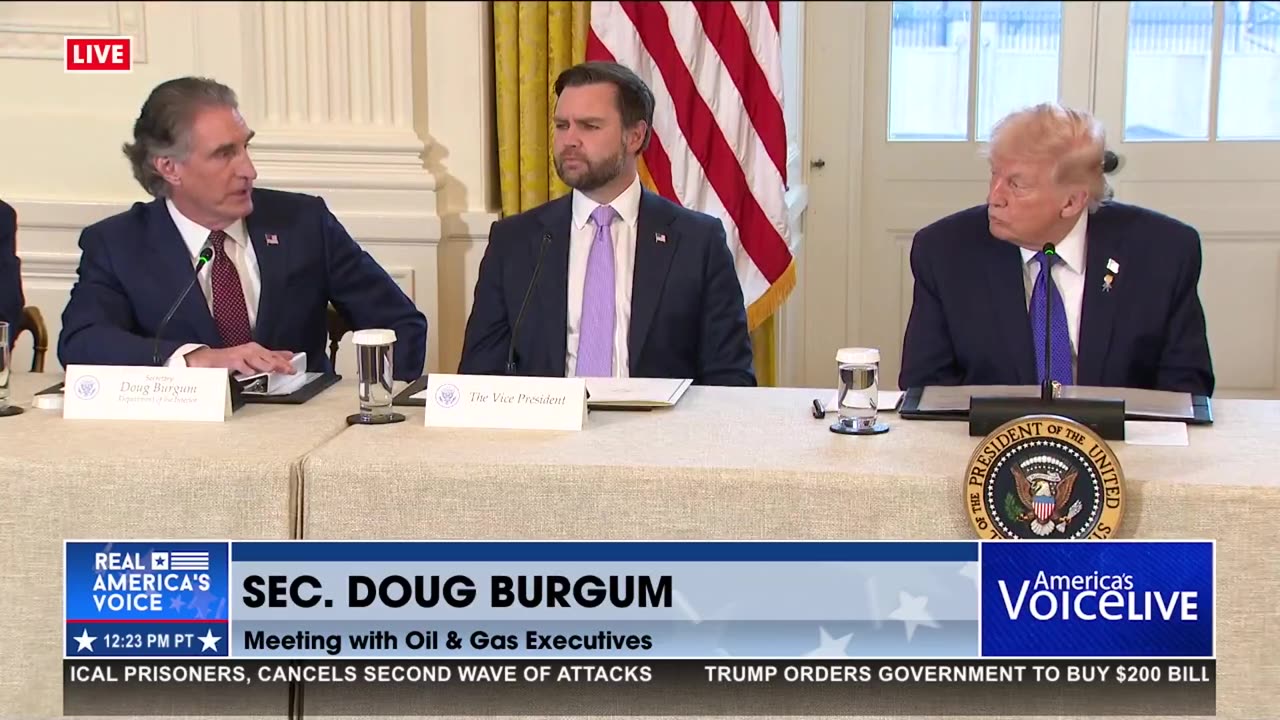 SEC. BRUGUM ON VENEZUELAN OIL DEAL