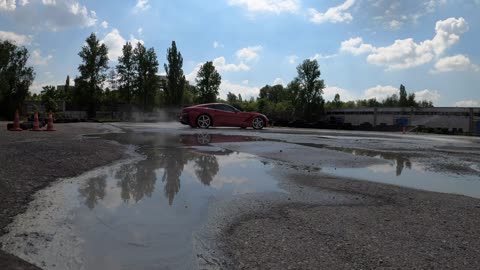 Chevrolet Corvette C7 6.2 V8 [450 HP] | POV Drift Journey to the King
