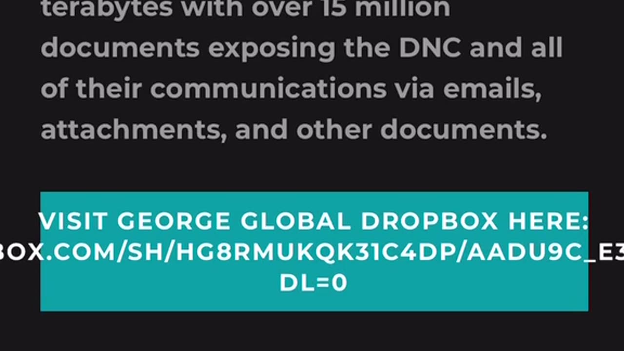 Someone just sent me this... "10 Terabytes of evidence? Go through it check it out!!"