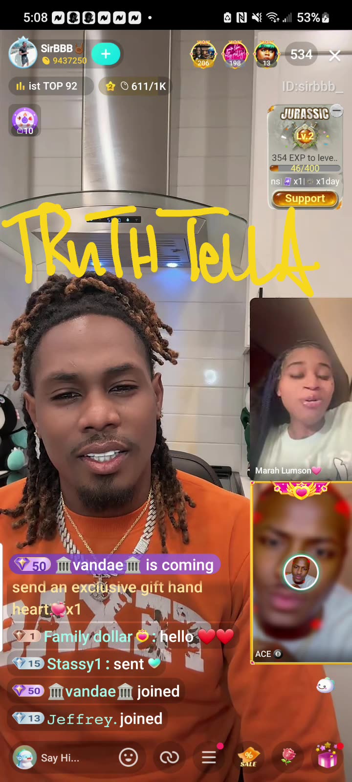 SIR BBB LIVE WITH ACESOFAMOUS