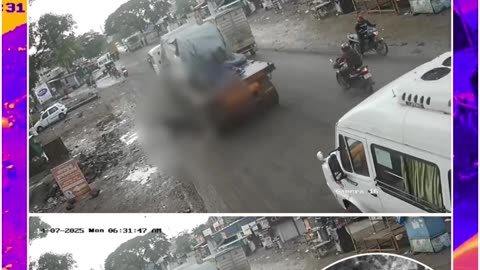 Newly-Married HR Officer Crushed to Death by Speeding Container on Talegaon-Chakan Highway