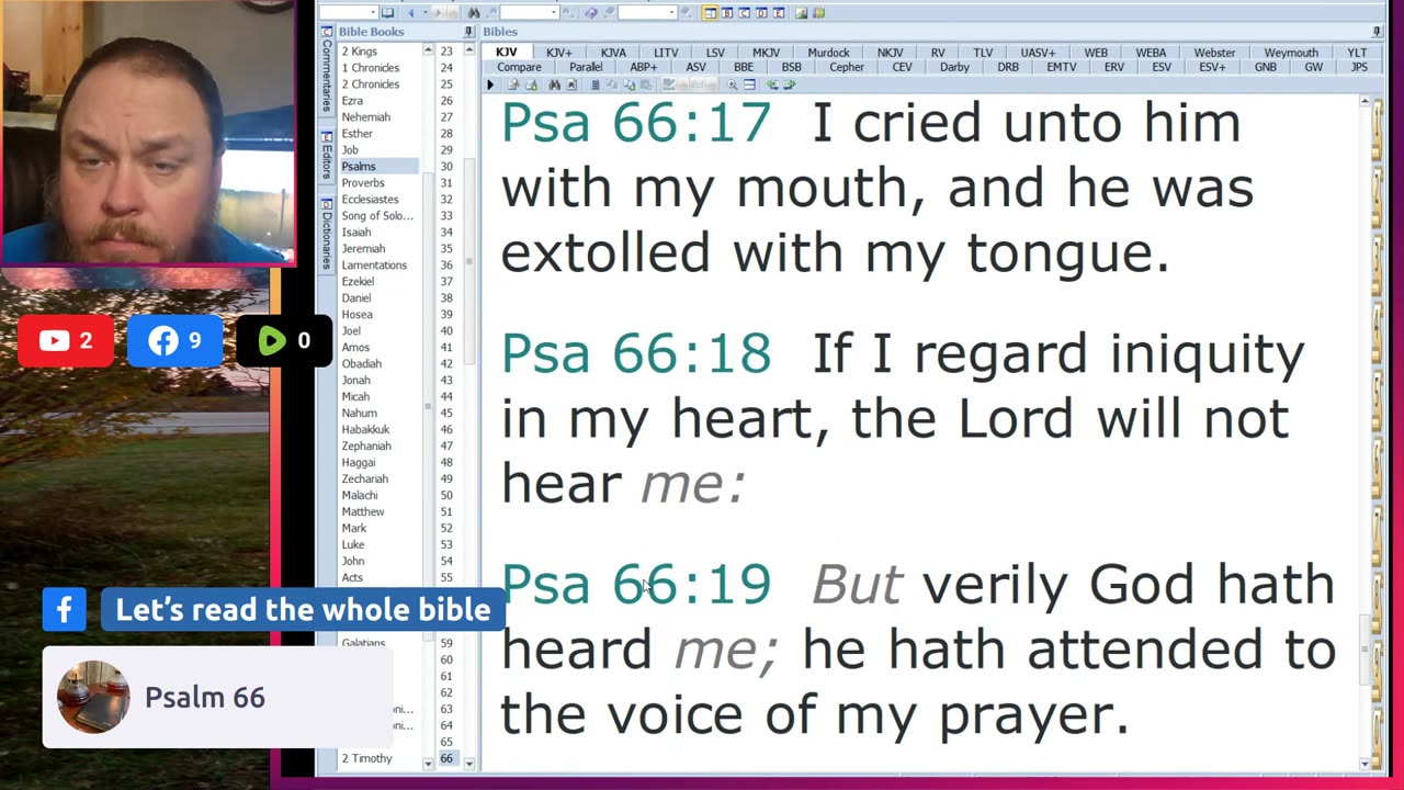 Let's Read the Whole Bible Y'all!! 08/30/2025